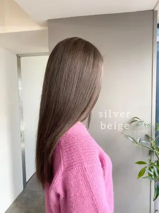 ロング カラー ヘアアレンジ ボブ /ニュアンス/ satomi🧸💖のヘアスタイル