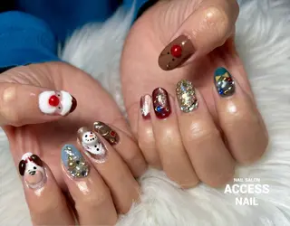 ネイル access nailのネイルデザイン