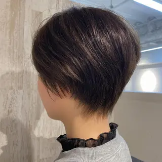 ショート 大場 優のヘアスタイル