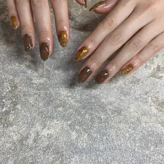 ネイル Amber21.所属・Nagahama Akariのネイルデザイン