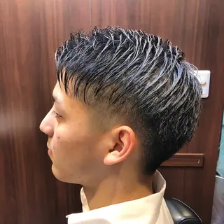 ショート hiroginza新橋銀座口店モデル専用所属・岩間 佳祐のヘアスタイル