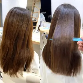 高難易度縮毛矯正　春日井　Soea(ソイア)所属・多久間 喬介のヘアスタイル