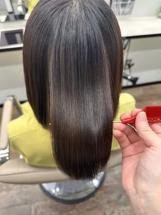 ⟡.·mamiya 縮毛矯正/ヘアセットのヘアスタイル