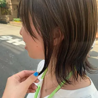 ショート サナ🌱 切りっぱなしボブのヘアスタイル