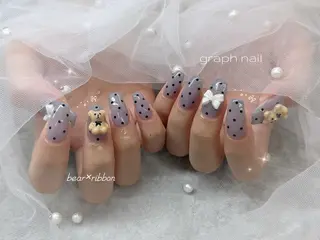 ネイル graph nail【グラフ ネイル】所属・graphnail‪ ‪‪❤︎‬manaのネイルデザイン