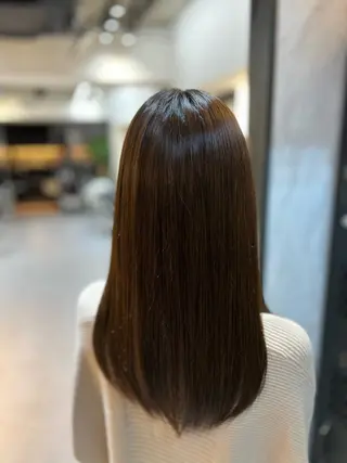 セミロング 透明感カラー/似合 わせカット🤍ヒナタのヘアスタイル