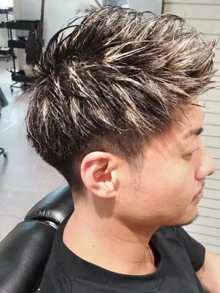 メンズ ショート HAIR&GROOMING　YOSHIZAWA Inc. BANDAI所属・💈多賀 裕史💈のヘアスタイル