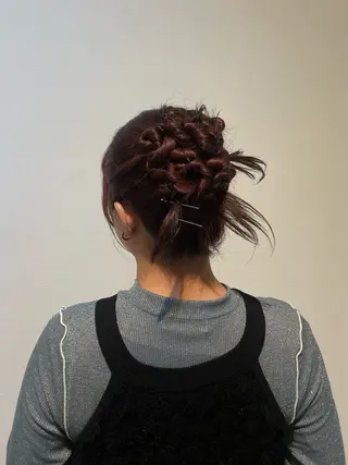 ロング ヘアアレンジ UNBIRTHDAY MIUのヘアスタイル