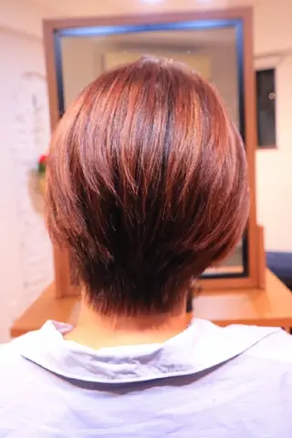 ショート カラー Ricos所属・佐久間 将のヘアスタイル