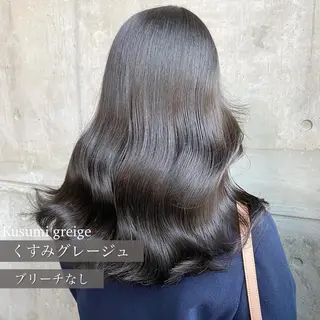 ロング カラー ヘアアレンジ 🪞official FRUITS渋谷🩰のヘアスタイル
