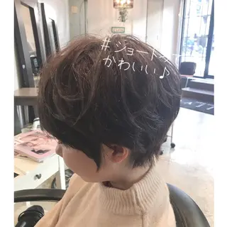 ショート カラー 美髪❣️縮毛矯正/ 髪質改善✨/山本のヘアスタイル