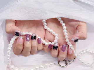 ネイル ☁️Minmin Tsuki💙🩵のネイルデザイン