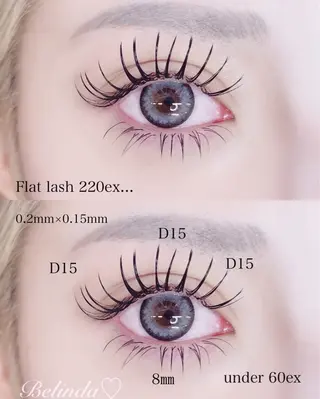 マツエク・マツパ 桜木町♡ Belindaのマツエク・マツパデザイン