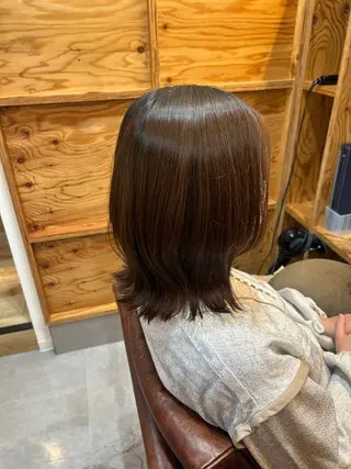 ミディアム adorable 小林未由のヘアスタイル