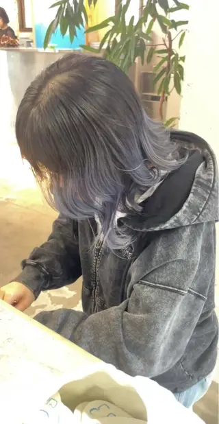 ミディアム カラー メンズカットモデル 募集/かいふうのヘアスタイル