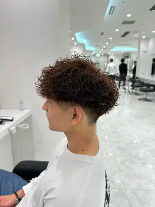 パーマ メンズ 🐺メンズパーマ 特化　あさひ🐺のヘアスタイル