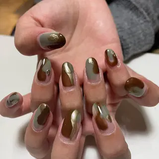 ネイル 金村 遥奈のネイルデザイン