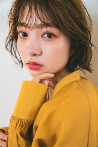 ミディアム ヘアアレンジ カラー パーマ 🎊LUZ🎊_公 式_🩵髪質改善🩵のヘアスタイル