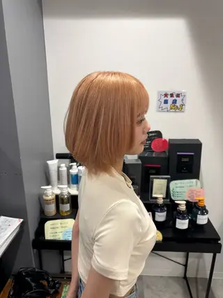 ショート カラー りんと/メンズ/ 艶カラーのヘアスタイル