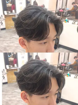 パーマ メンズ 毛流れ職人 /和田瑞生のヘアスタイル