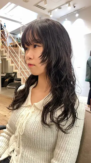 ロング パーマ 原宿/ケパーマ 🧺ユウマのヘアスタイル