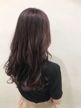 ロング 三田 豪のヘアスタイル
