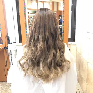 ロング カラー ヘアアレンジ リピート指名no.1 /ruiのヘアスタイル