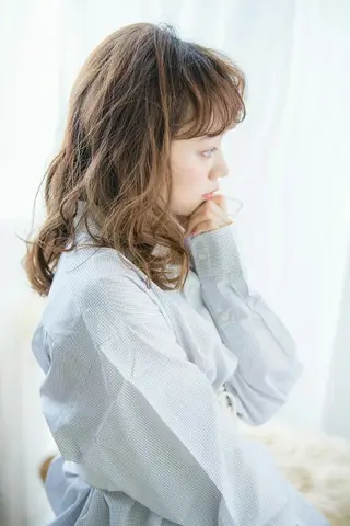 ロング カラー 似合わせ艶髪カラー ❤️ハダユミのヘアスタイル