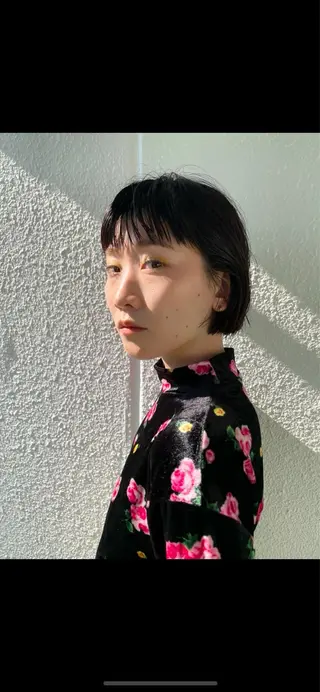 ミディアム カラー パーマ ヘアアレンジ メンズ tatsumi/ボブ ウルフ/レイヤーのヘアスタイル