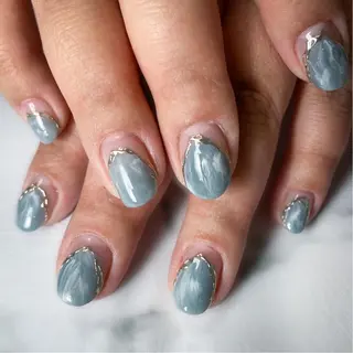 ネイル &.nail/ ニュアンス/持込み可のネイルデザイン