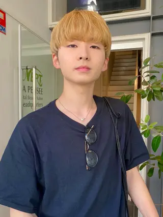 カラー メンズ 栄/矢場町 三井太朗のヘアスタイル