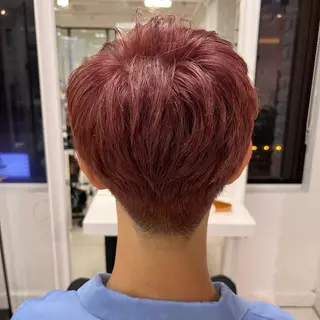 カラー メンズ 【センターパート/ マッシュ】ryokaのヘアスタイル