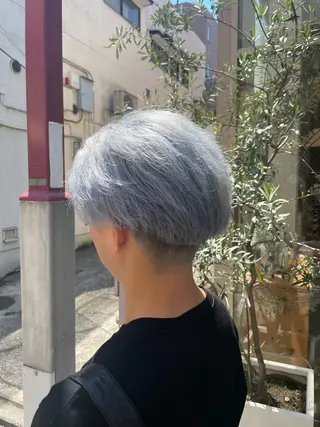 カラー メンズ EARTH菊名店👾 ひらのすぐるのヘアスタイル