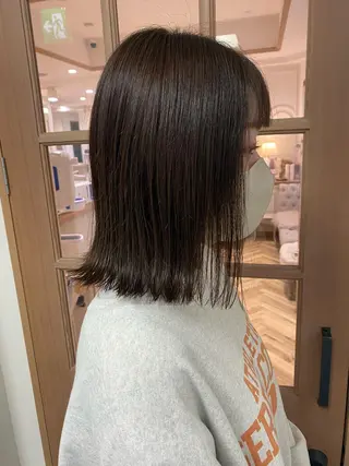 ミディアム 原 朱莉のヘアスタイル