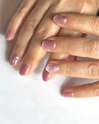 ショート nunc所属・nunc吉祥寺 Yokoのネイルデザイン