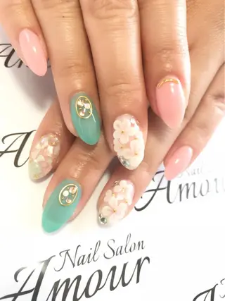 ネイル nailsalon ♡amour♡のネイルデザイン