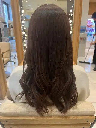 ロング カラー なつな/ 透明感カラーのヘアスタイル