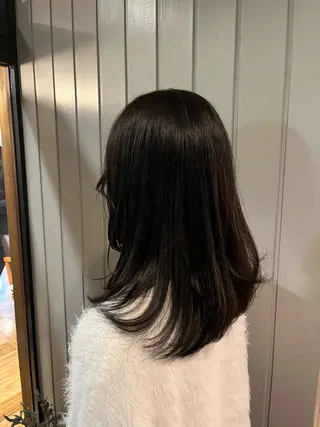 セミロング anon所属・田中 結月のヘアスタイル