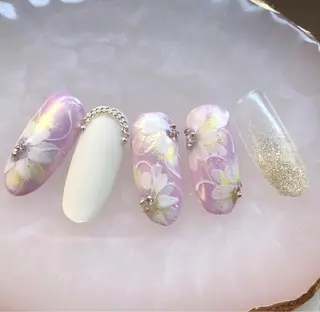 ネイル 奥園 良恵のネイルデザイン