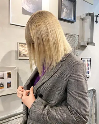 ミディアム MIYU💋💖 〈XENA渋谷本店〉のヘアスタイル