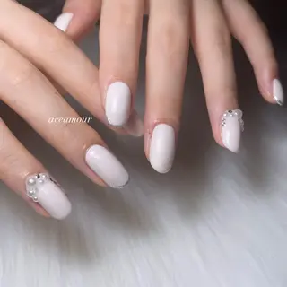 ネイル ネイル/耳つぼ /新ホワイトニングのネイルデザイン