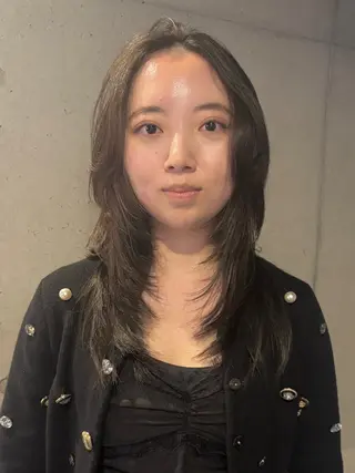 ロング カラー 韓国ヘア/wカラー レイヤー/RIN🎀のヘアスタイル