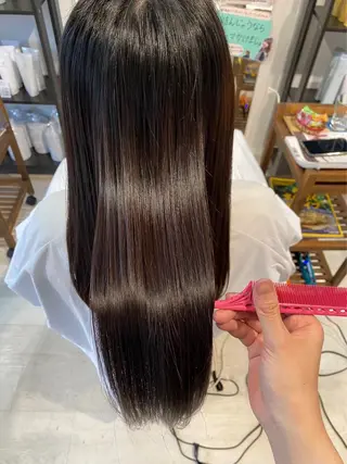 ロング AND LALU所属・ワタセ ヒメカのヘアスタイル