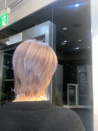 カラー メンズ 小闕 もち🐈💎✨のヘアスタイル