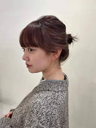 ミディアム 顔周り/レイヤー/ 透明感/あやか💕のヘアスタイル