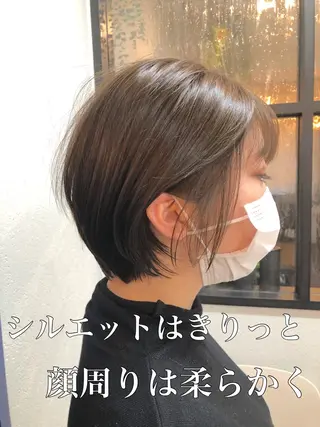 ショート knit GINZA所属・ショート専門美容師 ハタカズヤのヘアスタイル