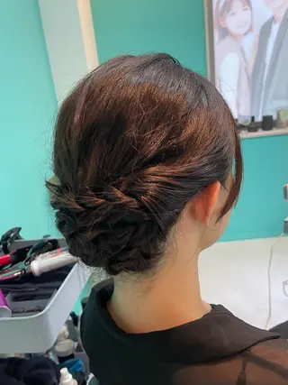 ロング mana/メンズ/ ヘアセット/ブリーチのヘアスタイル