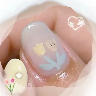 ネイル peach nail ayakaのネイルデザイン