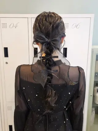 ロング ヘアアレンジ ミク🇰🇷 /Agu hairのヘアスタイル