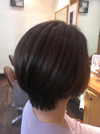 ショート カラー ✨🌿大人可愛い愛さ れhair🌿✨松本のヘアスタイル